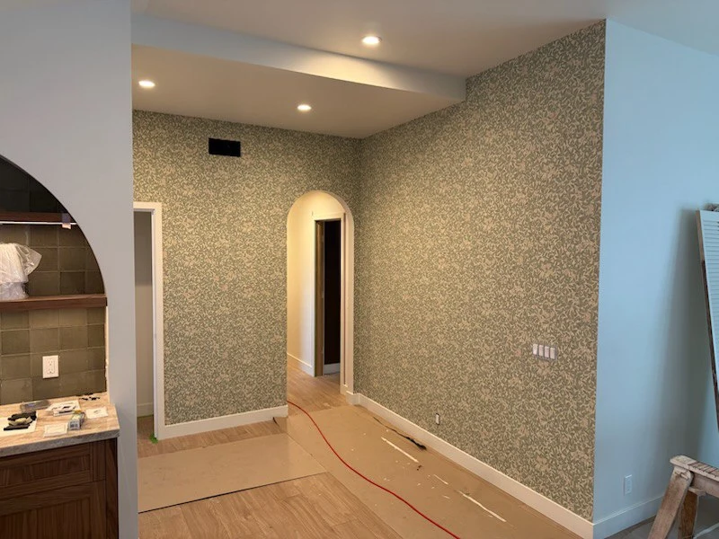 Professional wallpaper installation in Arlington TX